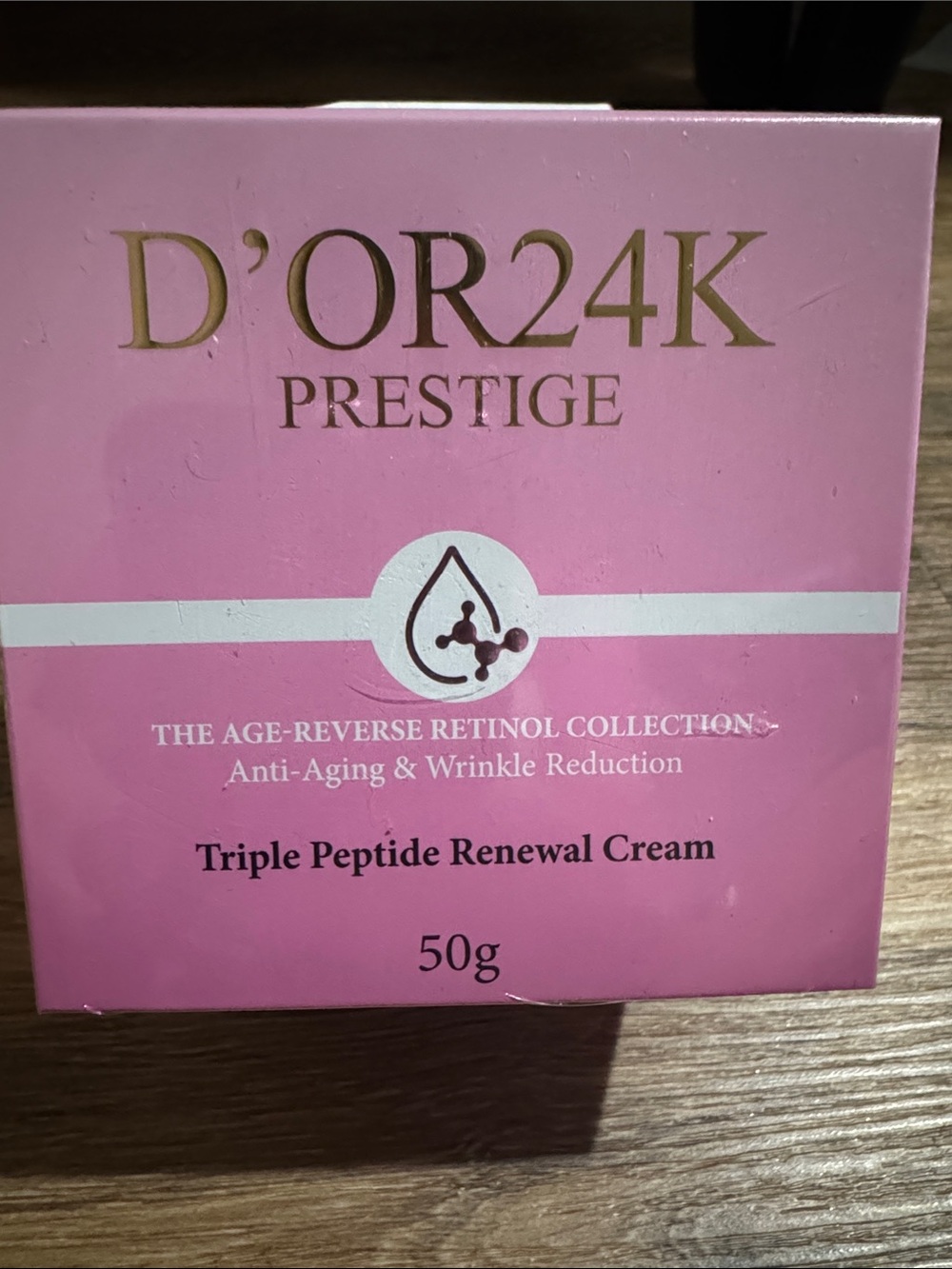 D'OR24K Prestige Triple Peptide Renewal Cream - Pink